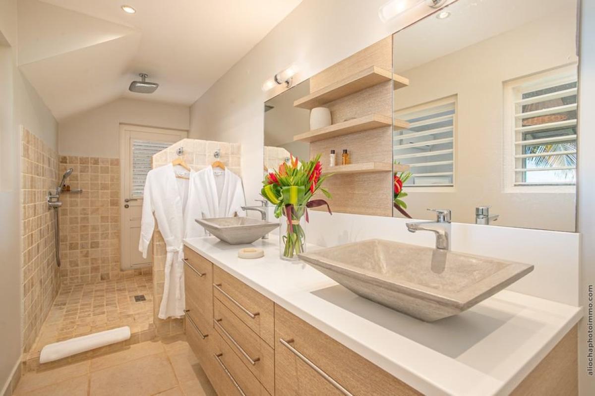Location_Villa_Le_Vauclin_Martinique_12 personnes - salle de douche 2